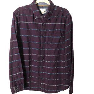 Carbon 2 Cobalt Stripe Button Down Shirt - 133915